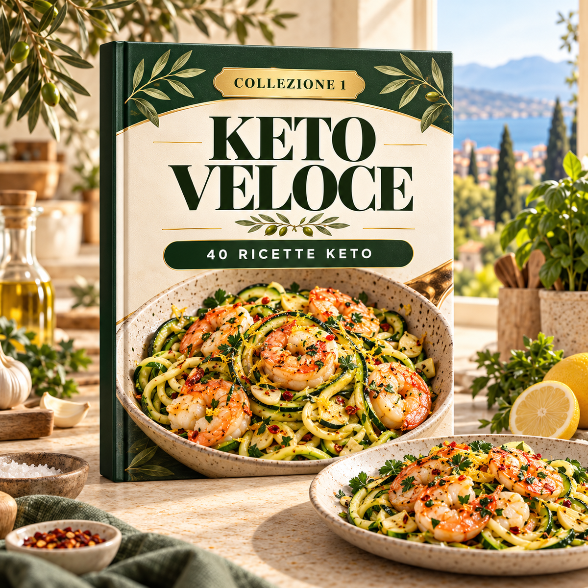 Keto Veloce – E-book con 40 Ricette Rapide