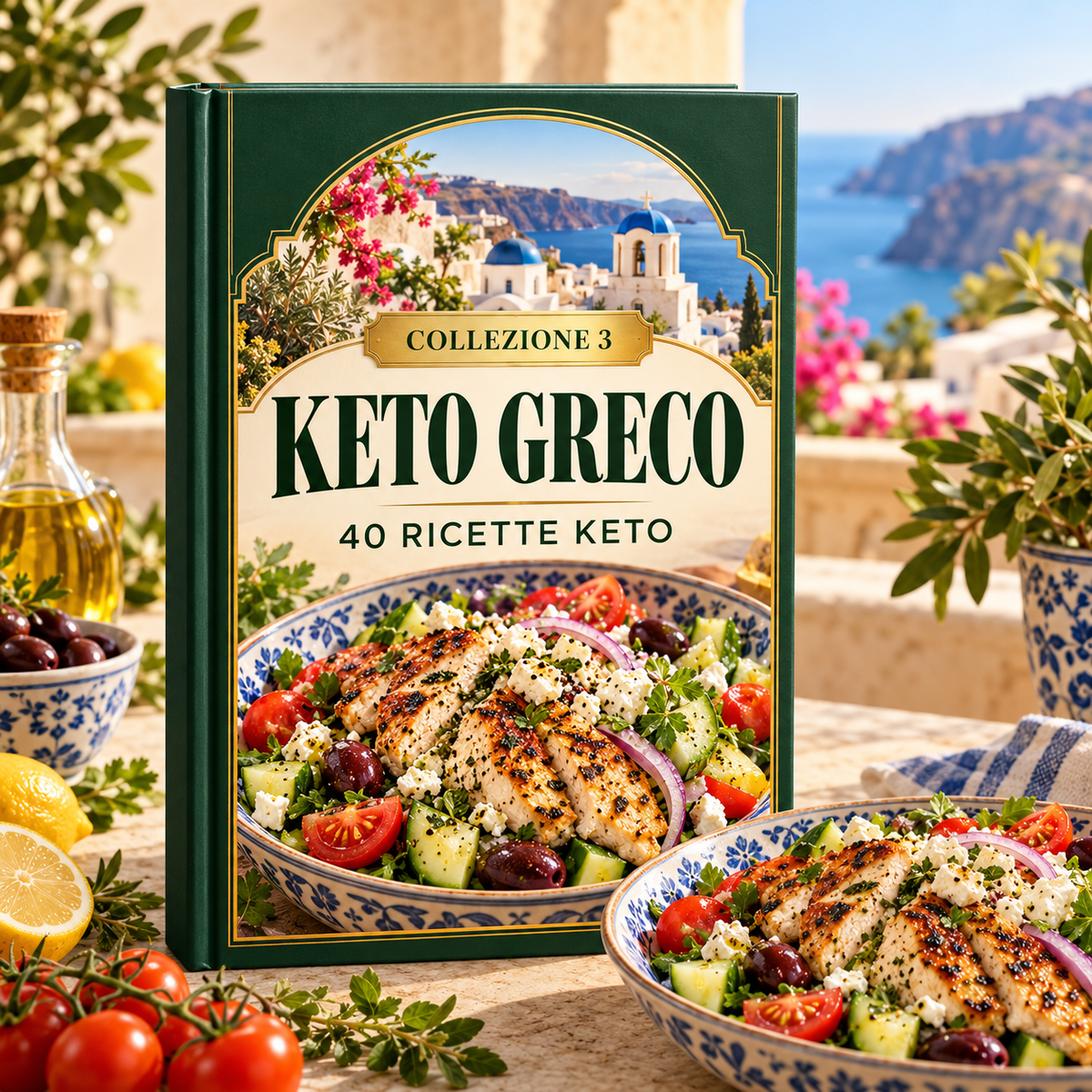 Keto Greco – E-book con 40 ricette